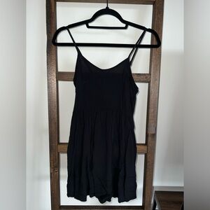 Black Spaghetti Strap Dress